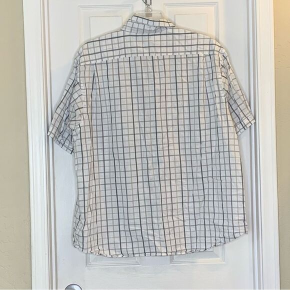 Pronto Uomo Button Down Short Sleeve Shirt Size XXL - Picture 2 of 9